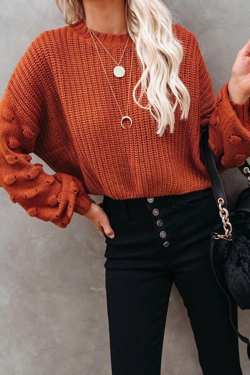 Cozy Cutie Mock Neck Knit Sweater - 3 Colors