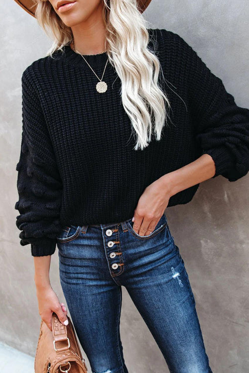 Cozy Cutie Mock Neck Knit Sweater - 3 Colors