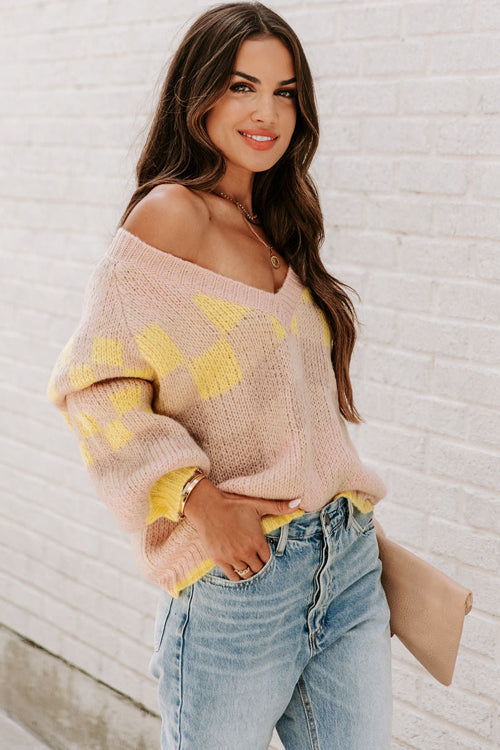 Couldn't Be Any Better V-Neck Knit Sweater - 2 Colors