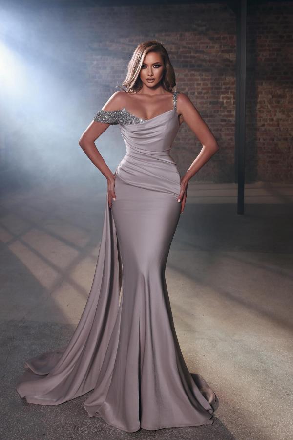 Off-the-Shoulder Mermaid Prom Dresses Long On Sale